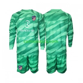 Camisolas de futebol Atlético Madrid Guarda Redes Criança Equipamento Alternativa Verde 2023/24 Manga Comprida